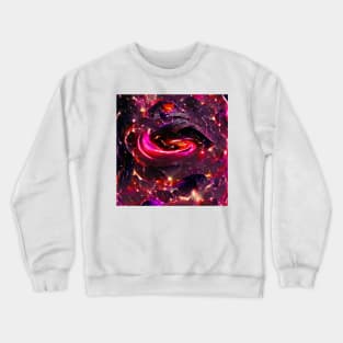 Neon Nebula Crewneck Sweatshirt